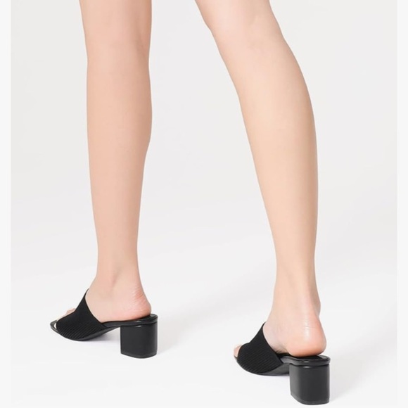 NIB SHOE’N TALE Black Slide Mules - Picture 4 of 8